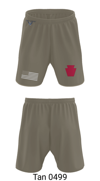 D Co 103rd BEB 81673350 Athletic Shorts With Pockets - 29