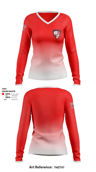 Women's Long Sleeve Vneck Shirt, Bellefonte Area High School Soccer, Women's Soccer, Teamtime, Team time, sublimation, custom sports apparel, team uniforms, spirit wear, spiritwear, sports uniforms, custom shirts, team store, custom team store, fundraiser sports, apparel fundraiser