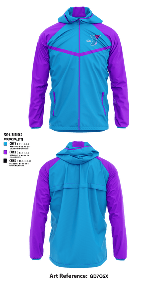 Windbreaker, Greenwood Family Ymca, Spirit Store, Teamtime, Team time, sublimation, custom sports apparel, team uniforms, spirit wear, spiritwear, sports uniforms, custom shirts, team store, custom team store, fundraiser sports, apparel fundraiser