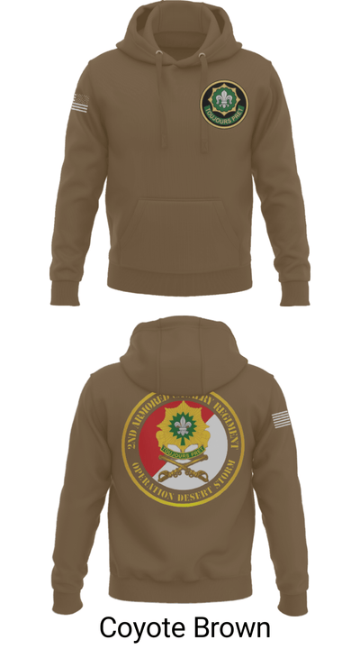 Second Armored Cavalry Regiment 2069337 Hoodie - 44