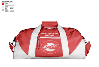 Duffle Bag, Groesbeck High School Basketball, Women's Basketball, Teamtime, Team time, sublimation, custom sports apparel, team uniforms, spirit wear, spiritwear, sports uniforms, custom shirts, team store, custom team store, fundraiser sports, apparel fundraiser