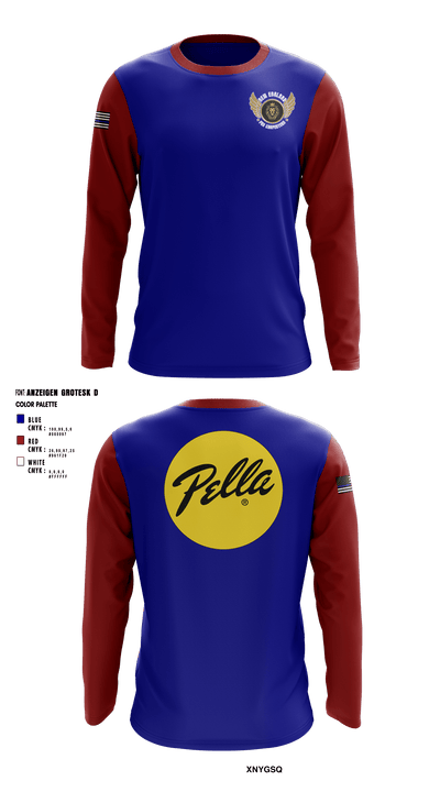 New England Pro Carpenters 27155722 Long Sleeve Performance Shirt - 1