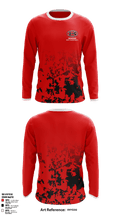 Bowdon High School Basketball 20321730 Long Sleeve Performance Shirt - 1