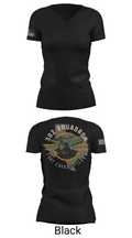 302 Squadron 91279546 Women's Short Sleeve V-neck Shirt - 21