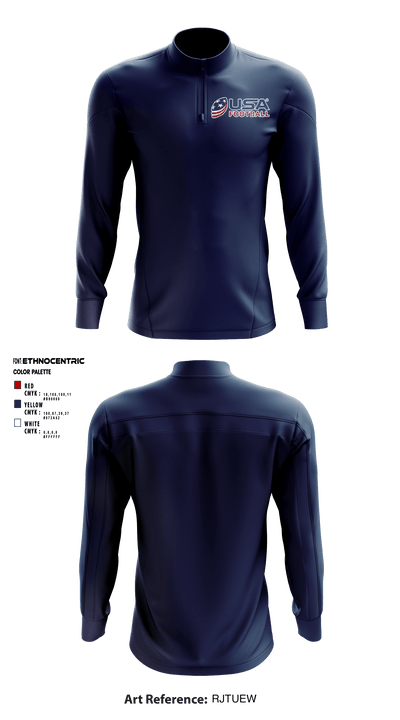 Copperas Chiefs 93621258 Quarter Zip Jacket - 5