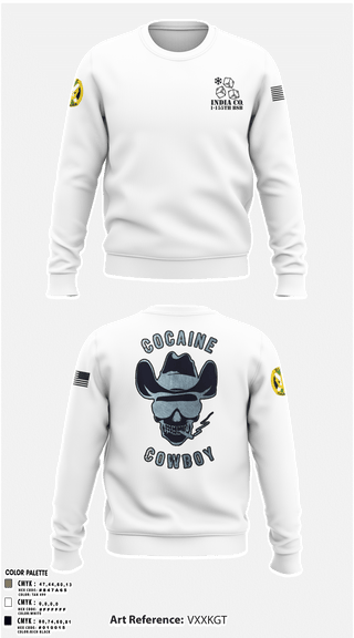 Crew Neck Sweatshirt, , Army, Teamtime, Team time, sublimation, custom sports apparel, team uniforms, spirit wear, spiritwear, sports uniforms, custom shirts, team store, custom team store, fundraiser sports, apparel fundraiser