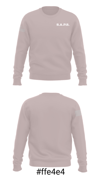Crew Neck Sweatshirt, S.A.P.S., , Teamtime, Team time, sublimation, custom sports apparel, team uniforms, spirit wear, spiritwear, sports uniforms, custom shirts, team store, custom team store, fundraiser sports, apparel fundraiser