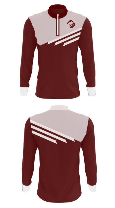 Altoona Area High School Basketball 8856389 Quarter Zip Jacket - 28