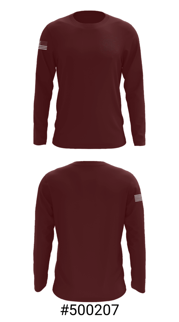 Long Sleeve Performance Shirt, Johnson City High School Basketball, Men's Basketball, Teamtime, Team time, sublimation, custom sports apparel, team uniforms, spirit wear, spiritwear, sports uniforms, custom shirts, team store, custom team store, fundraiser sports, apparel fundraiser
