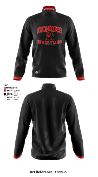Fleece Jacket, Durango HS Wrestling, Wrestling, Teamtime, Team time, sublimation, custom sports apparel, team uniforms, spirit wear, spiritwear, sports uniforms, custom shirts, team store, custom team store, fundraiser sports, apparel fundraiser