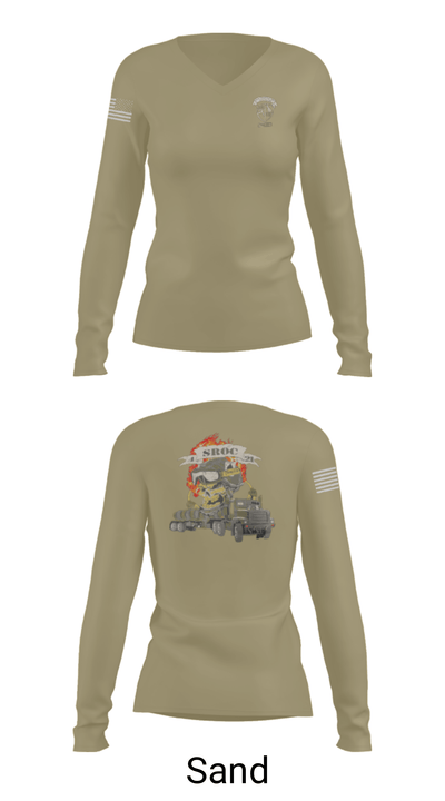 3DTB 21481921 Women's Long Sleeve V-neck Shirt - 42
