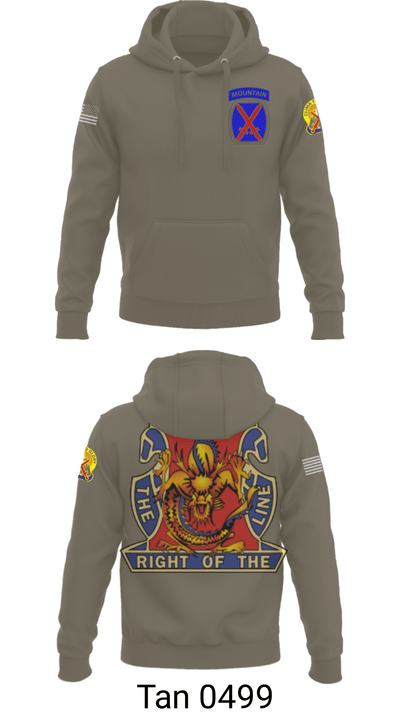 2nd battalion 14th infantry regiment 17334538 Hoodie - 47
