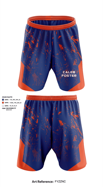 Caleb Foster PowerNIL Athletic Shorts With Pockets - 1