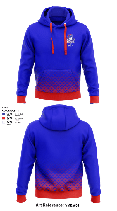 Moberly High School Golf 32711147 Hoodie - 1