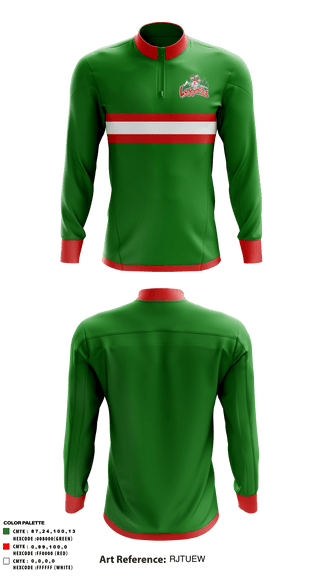 Quarter Zip Jacket, Eureka High School Golf, Golf, Teamtime, Team time, sublimation, custom sports apparel, team uniforms, spirit wear, spiritwear, sports uniforms, custom shirts, team store, custom team store, fundraiser sports, apparel fundraiser