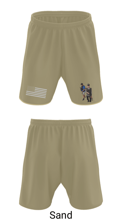 343rd QM 42426105 Athletic Shorts With Pockets - 30