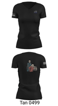 Baker Team Bounty Hunters 96726198 Women's Short Sleeve V-neck Shirt - 23