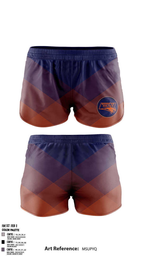 Women's Shorts, Desert Mirage Elementary School, Spirit Store, Teamtime, Team time, sublimation, custom sports apparel, team uniforms, spirit wear, spiritwear, sports uniforms, custom shirts, team store, custom team store, fundraiser sports, apparel fundraiser