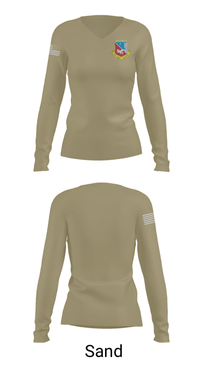 157 ARW 8295497 Women's Long Sleeve V-neck Shirt - 42