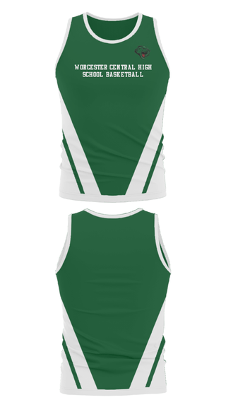 Tank Top, Worcester Central High School Basketball, Men's Basketball, Teamtime, Team time, sublimation, custom sports apparel, team uniforms, spirit wear, spiritwear, sports uniforms, custom shirts, team store, custom team store, fundraiser sports, apparel fundraiser