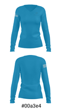 North Tampa Christian Academy Basketball 65645938 Women's Long Sleeve V-neck Shirt - 20