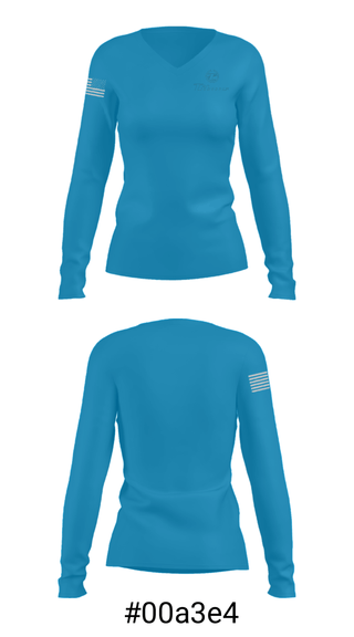 Women's Long Sleeve Vneck Shirt, North Tampa Christian Academy Basketball, Men's Basketball, Teamtime, Team time, sublimation, custom sports apparel, team uniforms, spirit wear, spiritwear, sports uniforms, custom shirts, team store, custom team store, fundraiser sports, apparel fundraiser