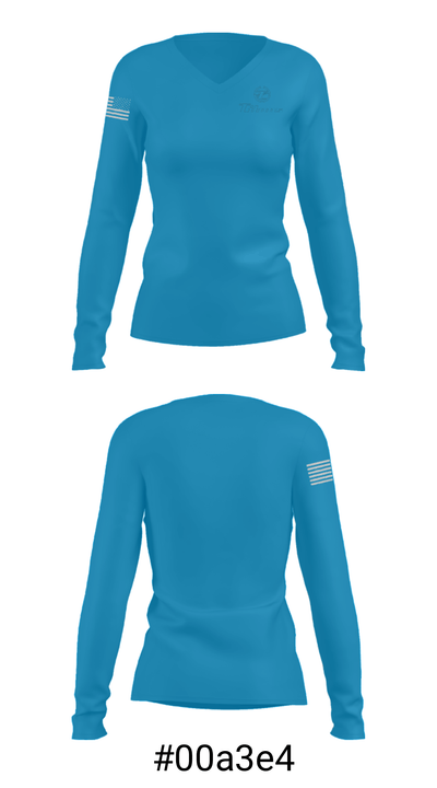 North Tampa Christian Academy Basketball 65645938 Women's Long Sleeve V-neck Shirt - 20
