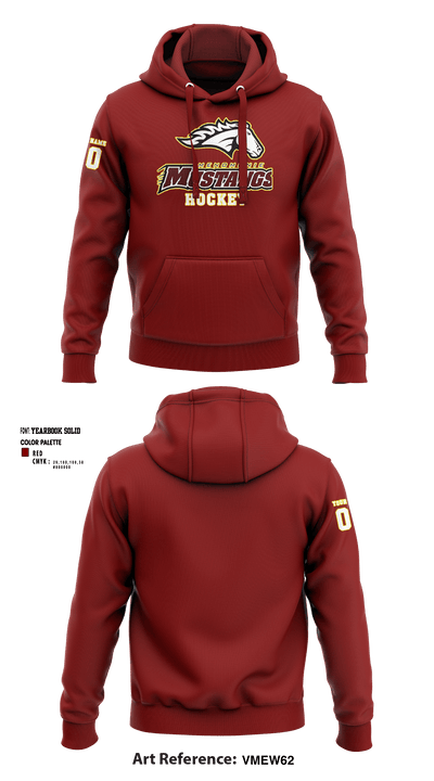 Menomonie High School Ice hockey 95189103 Hoodie - 11