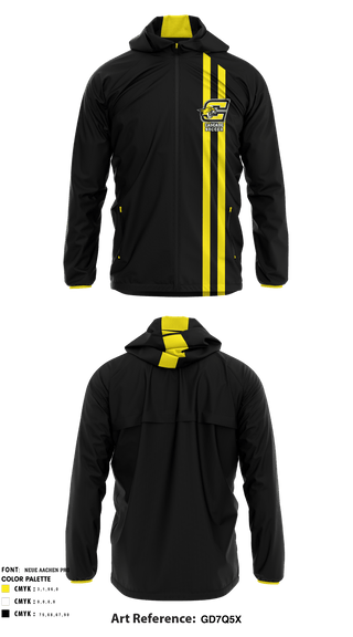 Windbreaker, Cascade High School Soccer, Men's Soccer, Teamtime, Team time, sublimation, custom sports apparel, team uniforms, spirit wear, spiritwear, sports uniforms, custom shirts, team store, custom team store, fundraiser sports, apparel fundraiser