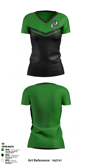 Women's Short Sleeve Vneck Shirt, Tehachapi High School, Spirit Store, Teamtime, Team time, sublimation, custom sports apparel, team uniforms, spirit wear, spiritwear, sports uniforms, custom shirts, team store, custom team store, fundraiser sports, apparel fundraiser