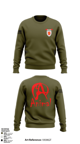 Crew Neck Sweatshirt, 1/7, Marines, Teamtime, Team time, sublimation, custom sports apparel, team uniforms, spirit wear, spiritwear, sports uniforms, custom shirts, team store, custom team store, fundraiser sports, apparel fundraiser