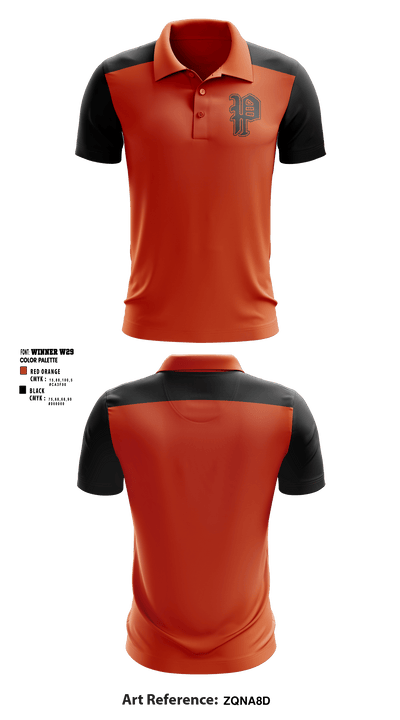 Pleasantville High School Cheer 14927259 Short Sleeve Performance Polo - 1