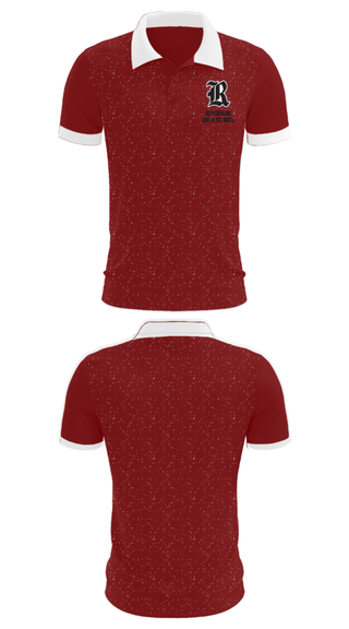 Short Sleeve Performance Polo, Riverbank High School, Baseball, Teamtime, Team time, sublimation, custom sports apparel, team uniforms, spirit wear, spiritwear, sports uniforms, custom shirts, team store, custom team store, fundraiser sports, apparel fundraiser