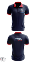 Texas Titans Youth Football 17189264 Short Sleeve Performance Polo - 1