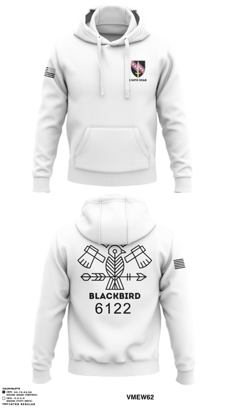 Hoodie, 1-54th SFABBco 1/54th SFAB, Army, Teamtime, Team time, sublimation, custom sports apparel, team uniforms, spirit wear, spiritwear, sports uniforms, custom shirts, team store, custom team store, fundraiser sports, apparel fundraiser