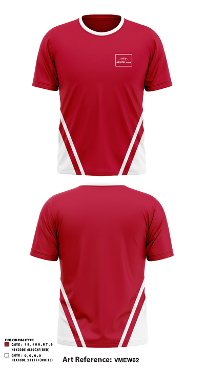 Beth Haven Bearcats 478141 Short Sleeve Performance Shirt - 1