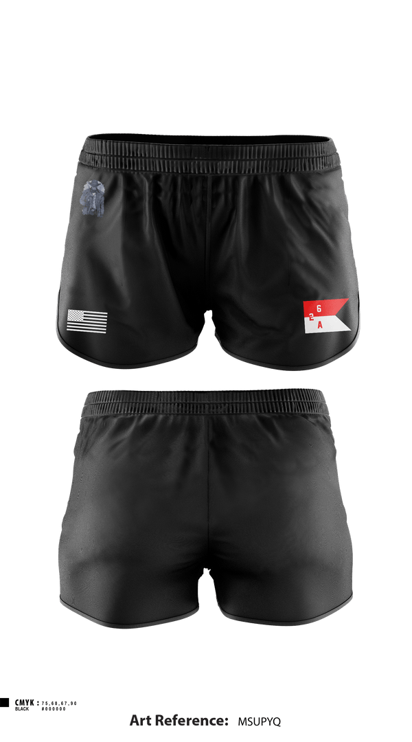 Ranger Panties, 2-6 Cav A Trp, Army, Teamtime, Team time, sublimation, custom sports apparel, team uniforms, spirit wear, spiritwear, sports uniforms, custom shirts, team store, custom team store, fundraiser sports, apparel fundraiser