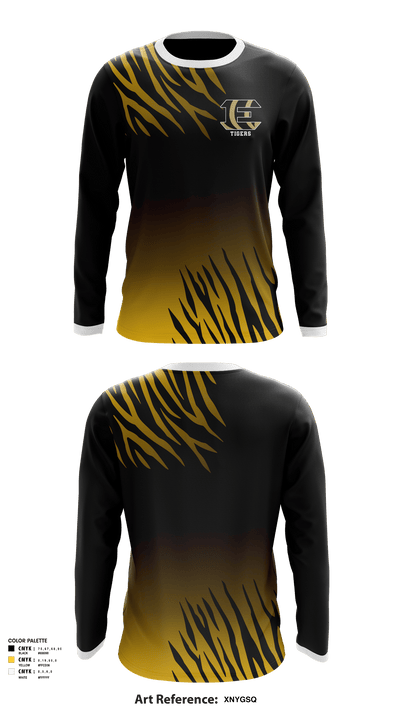 Ethel High School 21278296 Long Sleeve Performance Shirt - 3