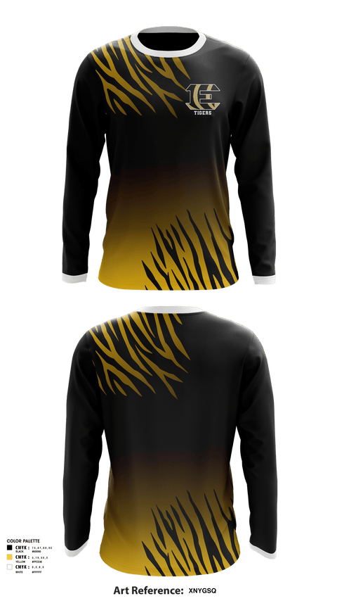 Long Sleeve Performance Shirt, Ethel High School, Spirit Store, Teamtime, Team time, sublimation, custom sports apparel, team uniforms, spirit wear, spiritwear, sports uniforms, custom shirts, team store, custom team store, fundraiser sports, apparel fundraiser