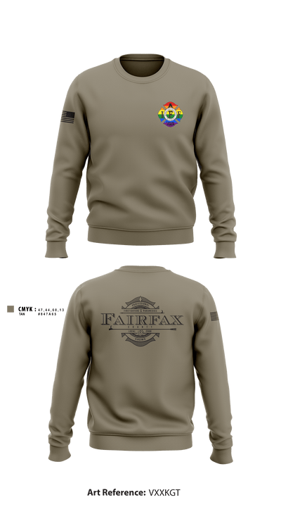 IAFF L2068 32547893 Crew Neck Sweatshirt - 1
