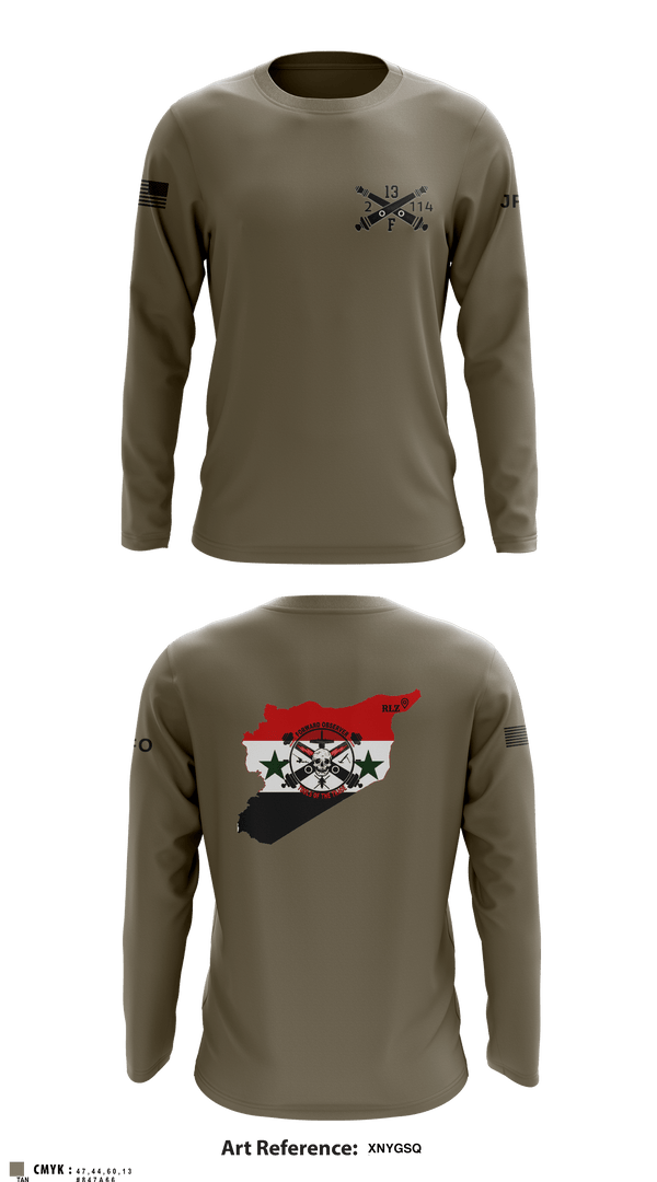 Long Sleeve Performance Shirt, HHB 2-114 FA (FIST), Army, Teamtime, Team time, sublimation, custom sports apparel, team uniforms, spirit wear, spiritwear, sports uniforms, custom shirts, team store, custom team store, fundraiser sports, apparel fundraiser
