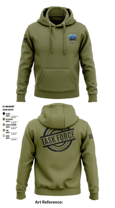 Crime Reduction Task Force 47911352 Hoodie - 2