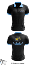 Eve Mae trucking company 2497908 Short Sleeve Performance Polo - 1