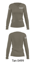 Hummels Wharf Fire-Rescue 81240390 Women's Long Sleeve V-neck Shirt - 48