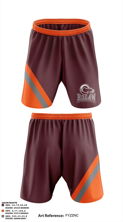 Hogan Prep Academy 95819741 Athletic Shorts With Pockets - 1