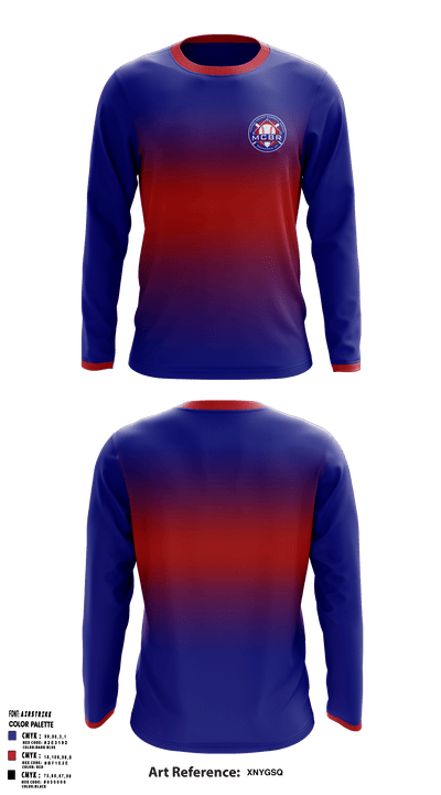 Monroe County Baseball Region 8117785 Long Sleeve Performance Shirt - 2