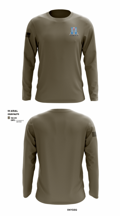 HHD, 205th MI BN 75784858 Long Sleeve Performance Shirt - 4