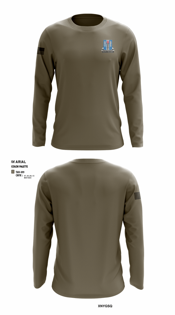 Long Sleeve Performance Shirt, Full FoarceHHD, 205th MI BN, Spirit Store, Teamtime, Team time, sublimation, custom sports apparel, team uniforms, spirit wear, spiritwear, sports uniforms, custom shirts, team store, custom team store, fundraiser sports, apparel fundraiser