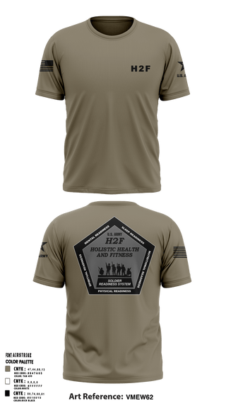 Short Sleeve Performance Shirt, Army H2F, Army, Teamtime, Team time, sublimation, custom sports apparel, team uniforms, spirit wear, spiritwear, sports uniforms, custom shirts, team store, custom team store, fundraiser sports, apparel fundraiser