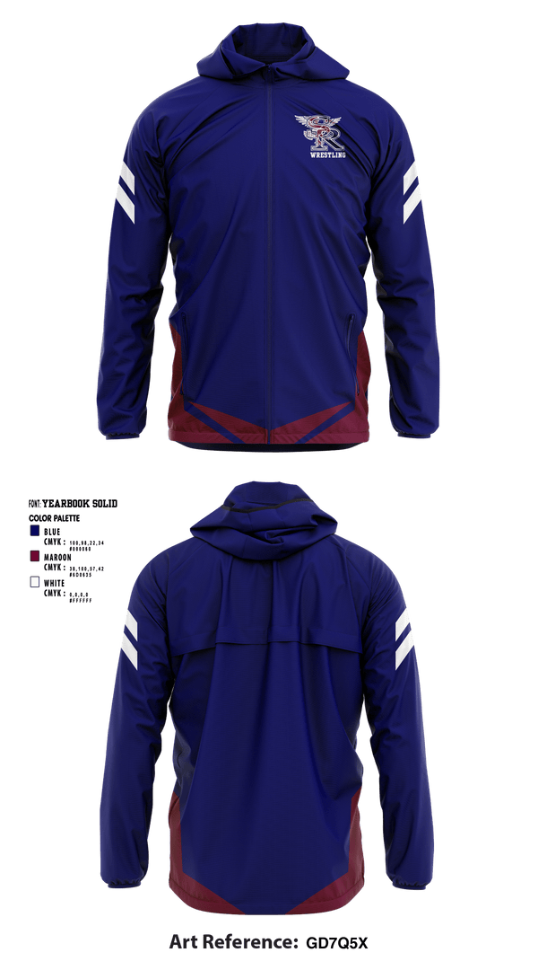 Windbreaker, Scripps Ranch High School Wrestling, Wrestling, Teamtime, Team time, sublimation, custom sports apparel, team uniforms, spirit wear, spiritwear, sports uniforms, custom shirts, team store, custom team store, fundraiser sports, apparel fundraiser